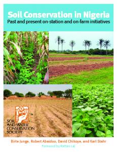 Soil Conservation in Nigeria - Soil and Water Conservation Society