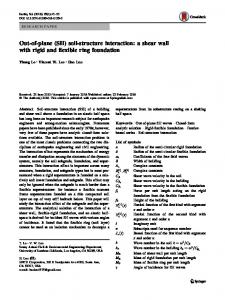 soil-structure interaction - Springer Link