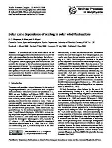 Solar cycle dependence of scaling in solar wind fluctuations