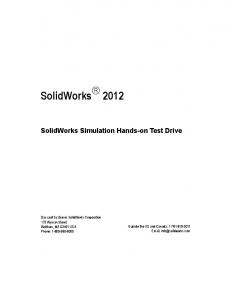 SolidWorks Simulation