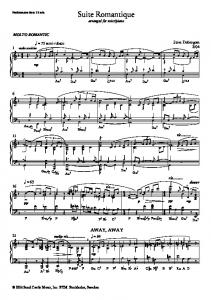 SOLO/PIANO (Suite Romatique (vocal/piano)) - Dobrogosz