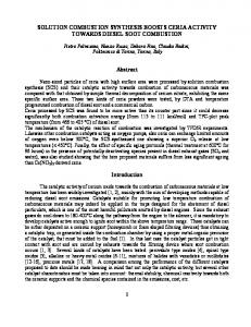 Solution Combustion Synthesis Boosts Ceria Activity ...