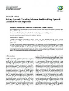 Solving Dynamic Traveling Salesman Problem Using Dynamic ...