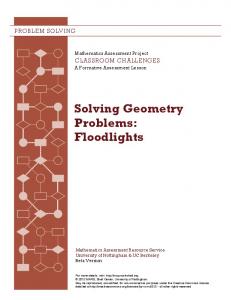 Solving Geometry Problems: Floodlights