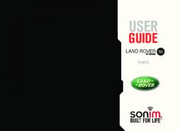 Sonim Land Rover S1 Manual - Tuffphones