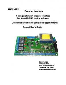 Sound Logic Encoder Interface