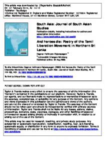 South Asia: Journal of South Asian Studies And ...