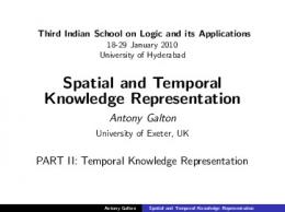 Spatial and Temporal Knowledge Representation - Semantic Scholar