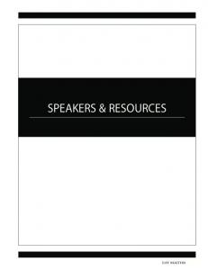 SPEAKERS & RESOURCES - Tony Robbins