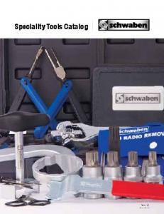 Speciality Tools Catalog - Imcparts.net