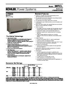 Specification Sheet