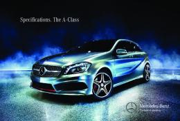 Specifications. The A - Class