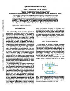 Spin relaxation in Rashba rings