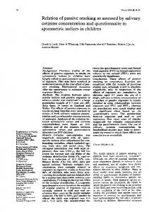 spirometric indices in children - NCBI