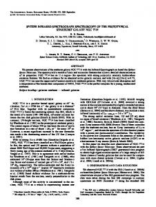 spitzer infrared spectrograph spectroscopy of the ... - IOPscience