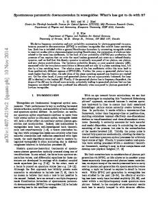 Spontaneous parametric downconversion in waveguides: What's loss ...