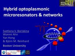 Spying on molecules through optoplasmonic