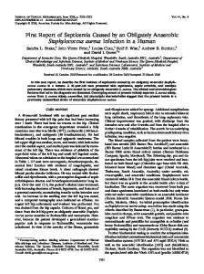 Staphylococcus aureus - Journal of Clinical Microbiology - American ...