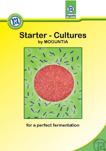 Starter - Cultures - Moguntia