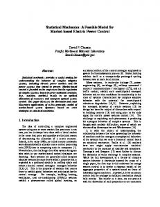 Statistical Mechanics