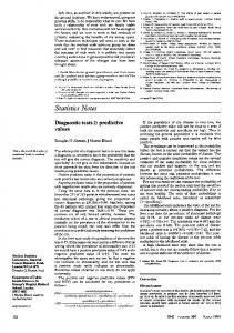 Statistics Notes - Europe PMC