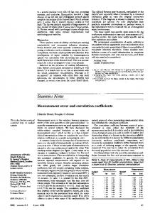 Statistics Notes - NCBI