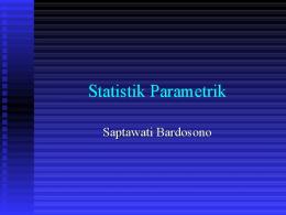 Statistik Parametrik