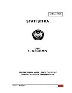 STATISTIKA - etrinaldi