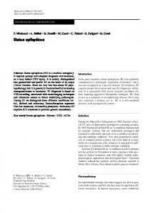 Status epilepticus - Springer Link