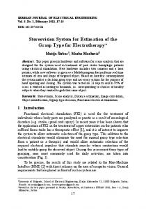 Stereovision System for Estimation of the Grasp Type for Electrotherapy*