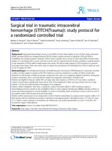 (STITCH(Trauma)) - BioMedSearch