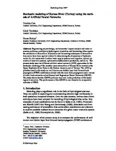 Stochastic modeling of Karasu River - Hydrology Days