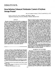 Storage Protein - NCBI