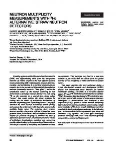 STRAW NEUTRON DETECTORS