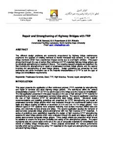 strengthening of steel bridge girders