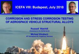 Stress Corrosion Cracking