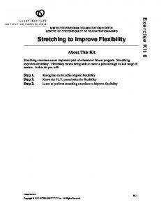 Stretching to Improve Flexibility - Francoforme