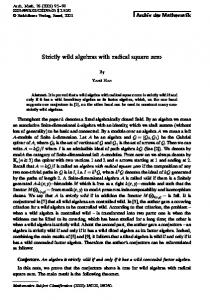 Strictly wild algebras with radical square zero - Springer Link