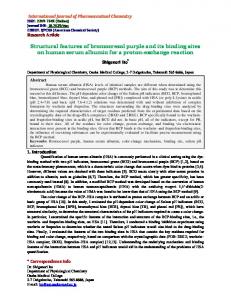 Structural features of bromocresol purple and its