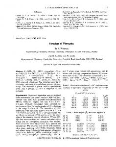 Structure of phenazine - IUCr Journals