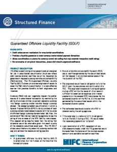 Structured Finance - IFC