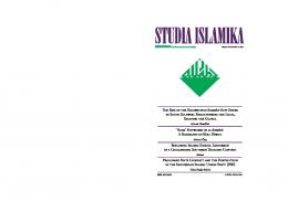 Studia Islamika - Journal UIN Jakarta