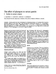 Studies in normal subjects - Europe PMC