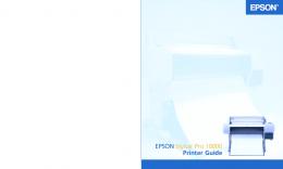 Stylus Pro 10000 Series - User Manual