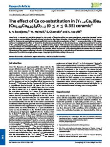 substitution in - Wiley Online Library