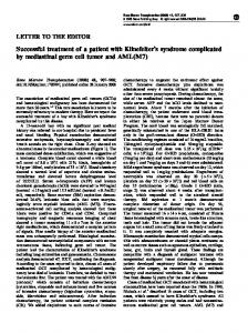 Successful treatment of a patient with Klinefelter's syndrome ... - Nature