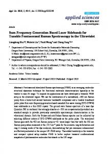 Sum-Frequency-Generation-Based Laser