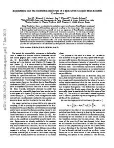 Superstripes and the Excitation Spectrum of a Spin-Orbit-Coupled ...