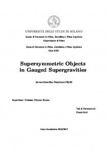 Supersymmetric Objects in Gauged Supergravities