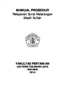 Surat Keterangan status Mahasiswa - Sistem Penjaminan Mutu ...